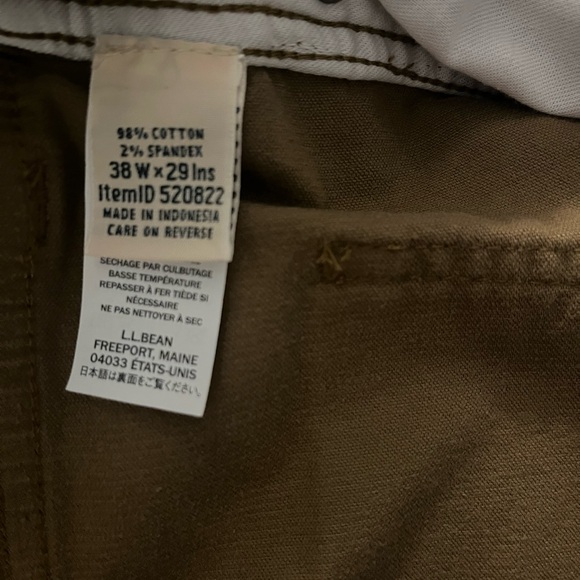 Men's LL Bean Corduroy Pants - Picture 5 of 5